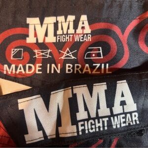 MMA Pants Size XL Combat Boxing Shorts Gym Sports Jiu-Jitsu Kickboxing Muay Thai